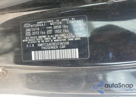 2018 Hyundai Veloster Turbo z USA, uszkodzony, nr VIN KMHTC6AE8EU196508